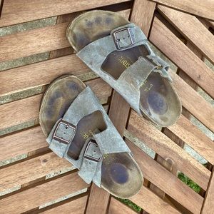 Leather (suede) Birkenstocks